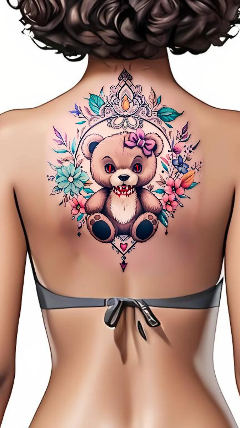 teddy-tattoo-evil